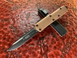 Microtech UTX-85 Single Edge Standard Copper Top