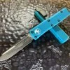 Microtech UTX85 Single Edge Standard Turquoise