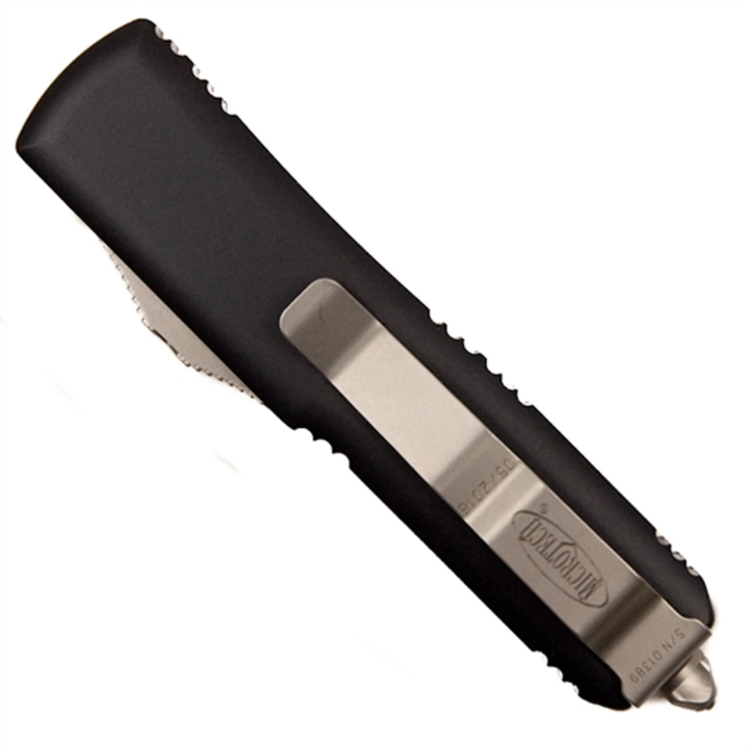 Microtech 232-10 Contoured UTX-85 D/E OTF Auto Knife, Stonewash Blade 2 Microtech 232-10 Contoured UTX-85 D/E OTF Auto Knife, Stonewash Blade - Image 2