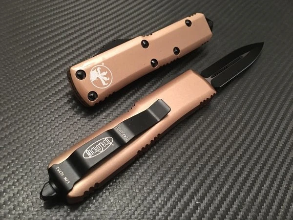 Microtech UTX85 Double Edge Standard Tan 2 Microtech UTX85 Double Edge Standard Tan - Image 2