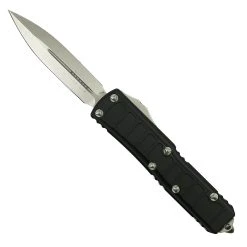 Microtech Signature Series UTX-85 OTF II Auto Knife, Stonewash Dagger