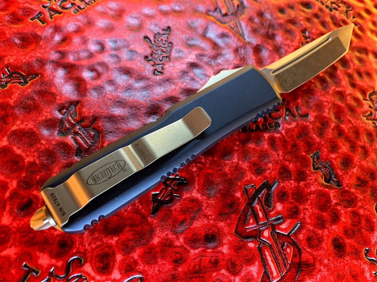 Microtech UTX85 Tanto Bronzed Standard 2 Microtech UTX85 Tanto Bronzed Standard - Image 2