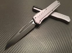 Microtech Cypher MK7 Wharncliffe Standard DLC Grey