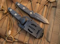Microtech Socom Alpha Mini T/E Carbon Fiber Scales W/ Bronzed Hardware And DLC Plain Edge Blade (3.75”) 114M-1DLCCFS -PrecisionBladesMicrotech image 112527ee 49e9 47ca 8fd9 3a40191b1763 00798.1680805519