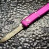 Microtech Ultratech Single Edge Satin Standard Violet OTF Automatic Knife