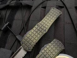 Microtech Hera S/E Frag Off Green Frag Pattern Aluminum Body W/ Yellow Accents And Apocalyptic Full Serrated Blade (3.08”) 703-12APFRGS -PrecisionBladesMicrotech image 1bfdbba8 d219 4856 8371 e0d64ba247e6 65895.1680805538