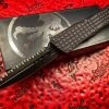 Microtech Combat Troodon Delta Double Edge Frag Shadow Full Serrated DLC W/ DLC Parts And Nickel Boron Internals (Certified Pre-Owned)