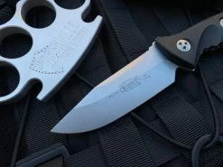 Microtech Socom Alpha Mini Fixed Blade Black 3D G10 Scales W/ Stonewashed Drop Point Blade (3.72”) 113M-10 -PrecisionBladesMicrotech image 47f60551 02c8 4678 ad6b c6f15496d143 97336.1680805459