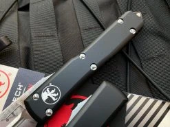 Microtech Ultratech T/E Black Aluminum Body W/ Full Serrated Satin Blade (3.4”) 123-6 -PrecisionBladesMicrotech image 6a61a7cd 625f 412b 99e5 d170294bedb9 56210.1680805535