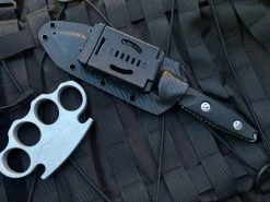 Microtech Socom Alpha Fixed Blade Black G10 Scales W/ Stonewashed Tanto Plain Edge Blade (5.45”) 114-10 -PrecisionBladesMicrotech image 6a631d10 569b 429d a925 1276319ae1d8 05003.1680805517