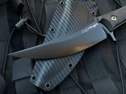 Microtech X Borka SBK S/E Carbon Fiber Handle W/ DLC Black Plain Edge Blade (5”) 200-1DLCCFS 6 Microtech X Borka SBK S/E Carbon Fiber Handle W/ DLC Black Plain Edge Blade (5”) 200-1DLCCFS -PrecisionBladesMicrotech image 7a4a7a50 d124 4201 b41f 725c47459469 23348.1680805516