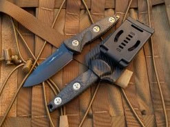 Microtech Socom Alpha Mini S/E Carbon Fiber Scales W/ Bronzed Hardware And DLC Plain Edge Blade (3.75”) 113M-1DLCCFS 7 Microtech Socom Alpha Mini S/E Carbon Fiber Scales W/ Bronzed Hardware And DLC Plain Edge Blade (3.75”) 113M-1DLCCFS -PrecisionBladesMicrotech image 88591250 b197 4682 ba9c af81f1aac223 79211.1680805518