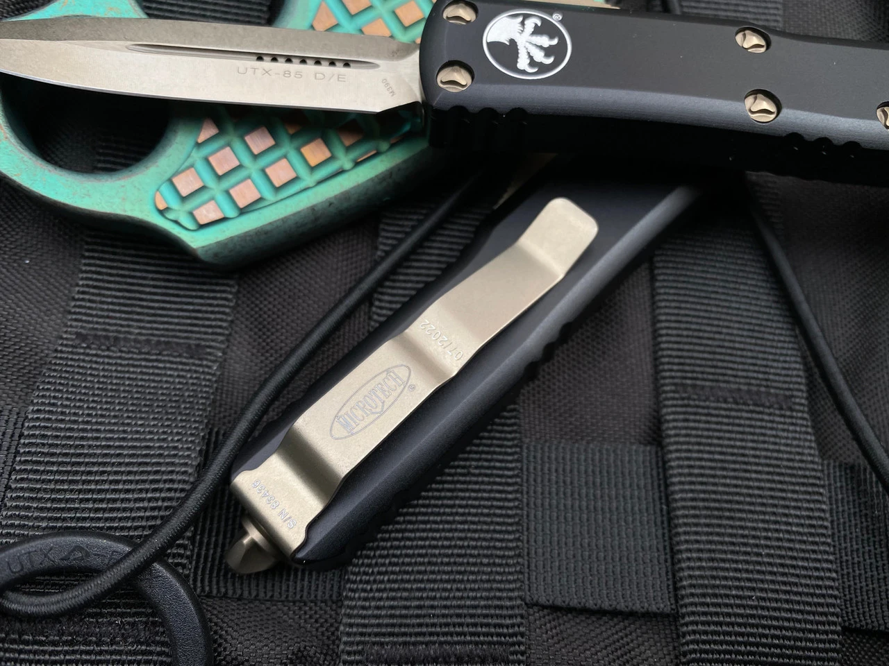 Microtech UTX-85 D/E Bronzed Standard 232-13 2 Microtech UTX-85 D/E Bronzed Standard 232-13 - Image 2