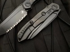 Microtech Anax T/E Integral Folder Full DLC Titanium Carbon Fiber Inlaid Body W/ DLC Full Serrated Blade (3.69”) 191C-3DLCTCFITI 7 Microtech Anax T/E Integral Folder Full DLC Titanium Carbon Fiber Inlaid Body W/ DLC Full Serrated Blade (3.69”) 191C-3DLCTCFITI -PrecisionBladesMicrotech image a55d69a0 9f9f 4802 bf06 cb2542b58e70 48659.1680805531