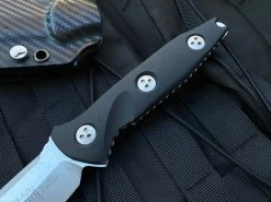 Microtech Socom Alpha Fixed Blade Black G10 Scales W/ Stonewashed Tanto Plain Edge Blade (5.45”) 114-10 -PrecisionBladesMicrotech image af75bf2c b9ec 464b 83dc ec9eeee19bcd 96643.1680805517