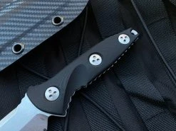 Microtech Socom Alpha Mini T/E Black G10 Scales W/ Stonewashed Tanto Partially Serrated Blade (3.72”) 114M-11 7 Microtech Socom Alpha Mini T/E Black G10 Scales W/ Stonewashed Tanto Partially Serrated Blade (3.72”) 114M-11 -PrecisionBladesMicrotech image bc562e67 60c3 4116 bbdf 0f2211ca8cf8 93747.1680805517