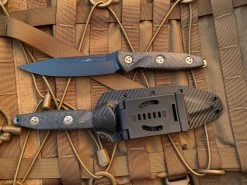 Microtech Socom Alpha S/E Fixed Blade Carbon Fiber Scales W/ Bronzed Hardware And DLC Plain Edge Blade (5.6”) 113-1DLCCFS -PrecisionBladesMicrotech image bf9fe784 8390 4de2 b440 dbd2c4de592d 44408.1680805517