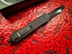 Microtech Combat Troodon Delta Double Edge Frag Shadow Full Serrated DLC W/ DLC Parts And Nickel Boron Internals (Certified Pre-Owned) -PrecisionBladesMicrotech image d33c54ba f99e 4afa b2e4 c634e4b0c1f4