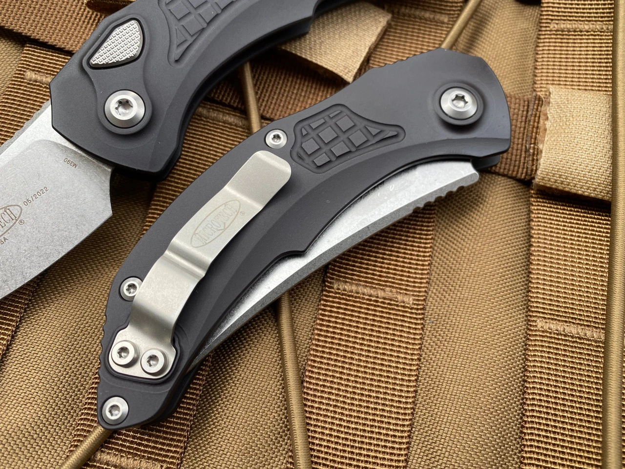 Microtech Brachial Auto Folder Stonewashed Standard 268A-10 2 Microtech Brachial Auto Folder Stonewashed Standard 268A-10 - Image 2